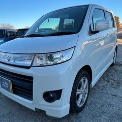 【支払総額13.8万円】ワゴンRスティングレーターボ4WD車検付...