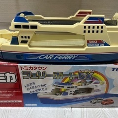 値下げしました☆トミカ&フェリーの画像