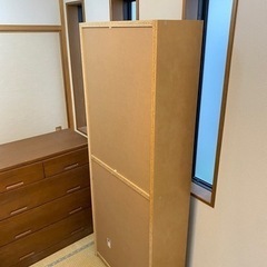 【受け渡し完了】書棚 収納ケース　横70 高さ180 奥行き30 チェスト　シェルフ　本棚の画像