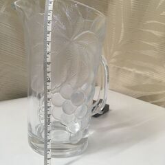 ガラスピッチャー（未使用）水差しの画像