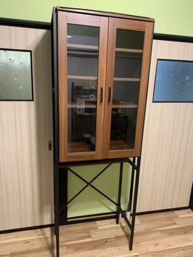 ☆美品☆組立済☆ キッチン収納☆食器棚　☆ゴミ箱収納☆