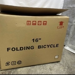 2.2万円から値下げしました❗️未使用品 KCD 16インチ 折りたたみ自転車の画像