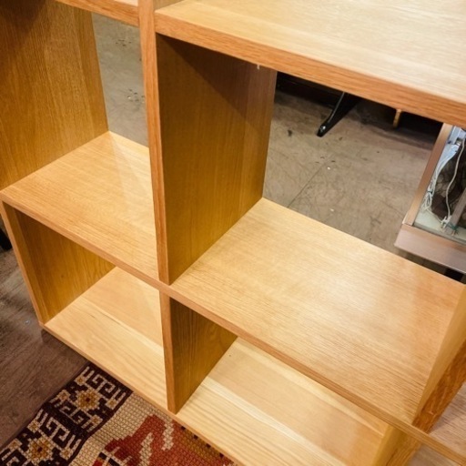 《売約済》無印良品　無印　MUJI スタッキングシェルフ　オープンシェルフ　オープン　棚　シェルフ　ユニットシェルフ　壁面収納　テレビ台　テレビボード　収納　ストレージ　ナチュラル