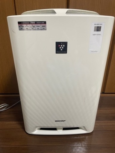 加湿空気清浄機　SHARP 2010年購入