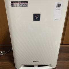 加湿空気清浄機　SHARP 2010年購入の画像