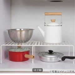キッチン整理棚の画像