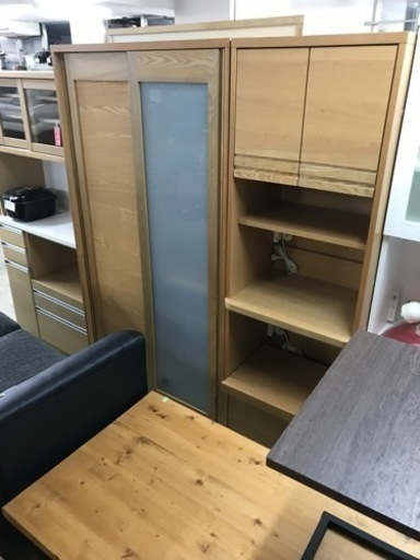 ☆値下げ☆O2401-160 モリタインテリア キッチンボード＆サイドボードセット キズ汚れ有り