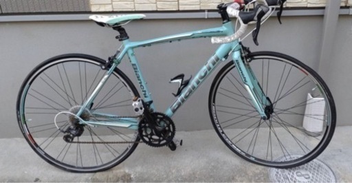 Bianchビアンキ ALU HYDRO TRIPLE BUTTED 6000 青空ペダル