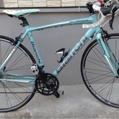 Bianchビアンキ ALU HYDRO TRIPLE BUTTED 6000 青空ペダル