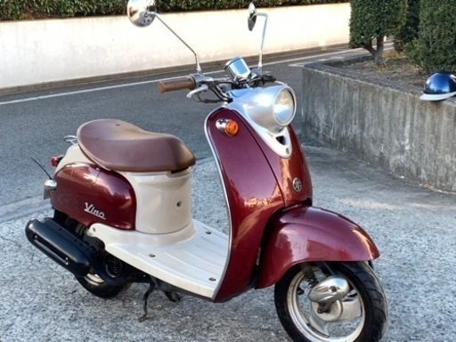 神奈川県藤沢市発。ヤマハ　ビーノSA10J規制後。低走行距離車、２スト。フル整備済み。自賠責保険来年7年10月まであります。