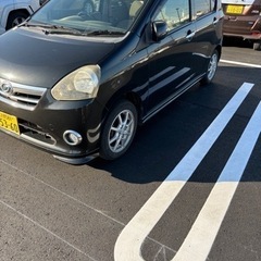 ミライース黒純正エアロ希少の画像