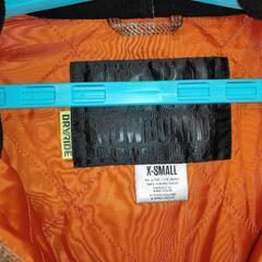 ★BURTON バートン スノボウェアジャケット オレンジチェック USXS ジャパンMLの画像