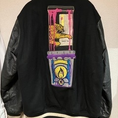 古着屋購入　ヴィンテージ風スタジャン　XLの画像