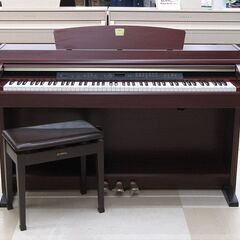 札幌市清田区 YAMAHA ヤマハ 電子ピアノ Clavinova クラビノーバ CLP-230M 88鍵 2007年製 中古品 動作確認済み イス付きの画像