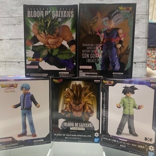 〈まとめ売り〉ドラゴンボールフィギュアセット5体