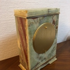 CITIZEN シチズン クオーツ 大理石 高級 置き時計の画像