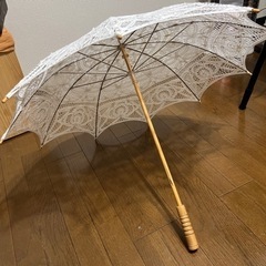 レース日傘 アンティーコットンレース バテンレースの画像