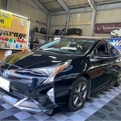 値下げ‼️コミコミ‼️車検あり　プリウス50 モデリスタフルエアロ　タイヤ新品‼️の画像