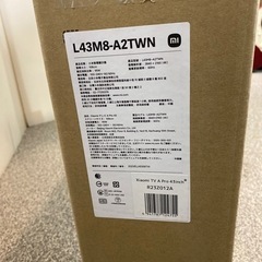 Xiaomi TV A Pro 43 チューナーレススマートテレビ L43M8A2T 43V型4K対応液晶 L43M8-A2TWN R23Z012A チューナー 無し液晶テレビ 未開封品の画像