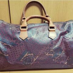 小さめボストンバッグ　PICO　ITALIAN　旅行バッグ　女性の画像