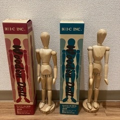 デッサン人形　男女