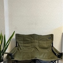 アウトドアチェア　2人掛け　屋内利用のみ
