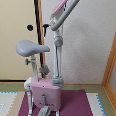 自転車トレーニングマシンの画像