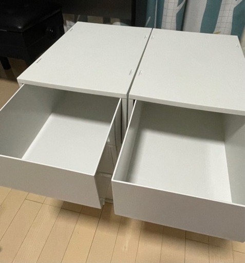 無印良品　収納ケース　ポリプロピレン　ホワイトグレー