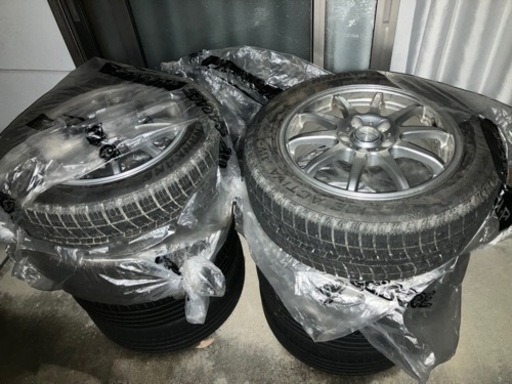 [取引早い方最優先]スタッドレスタイヤ ホイールセット 205/55R16
