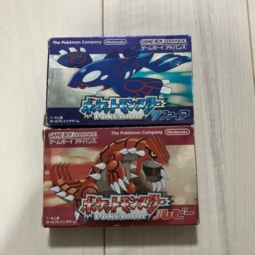 ゲームボーイアドバンス　ポケットモンスタールビー&サファイア
