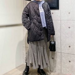 【新品】mysty woman キルティング2WAYジャケット【フリーサイズ】の画像