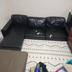 L字型ローソファー