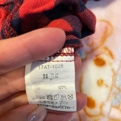 チェックシャツ　3枚セットの画像