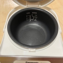 炊飯器 3合炊き 綺麗めです！の画像