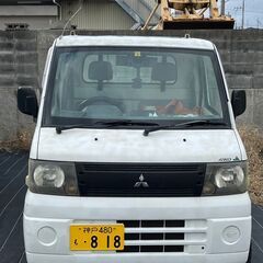 三菱ミニキャップ　軽トラック　４ＷＤ　車検１年半以上あります。　...