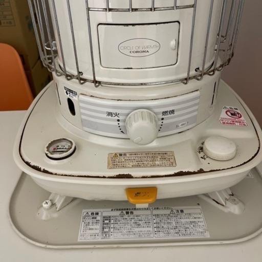 石油ストーブ　SL-6617（未使用替え芯付き）