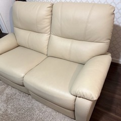 【大幅値下げ】大塚家具ソファ(電動リクライニング)1月末掲載終了