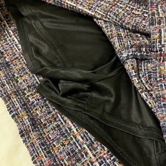 1/14で廃棄【REDYAZEL】ツイードミニスカート/Sサイズの画像
