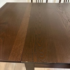IKEAダイニングテーブル&イス4脚の画像