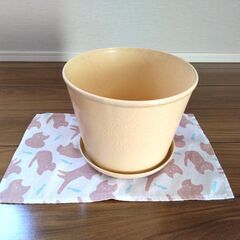【取引中】植物鉢・プランター&受皿（7号）差し上げます①