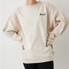 RCWスウェットコンビニットトップス　今期　今季　ロデオクラウンズの画像