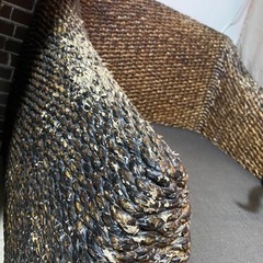 アジアン　ラタンソファ　の画像