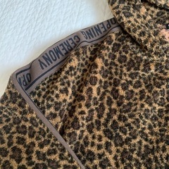OPENING CEREMONY レオパード柄　ヒョウ柄　フードファージャケットの画像