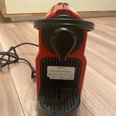 値下げします！NESPRESSO機(使用10回未満)