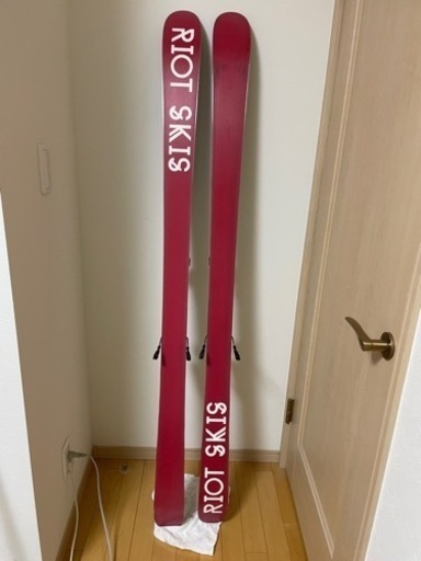 スキー板[170cm/80mm幅]ライオット スラム