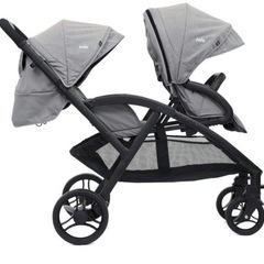 林さま専用】Joie ベビーカー エヴァライトデュオ 2人乗り グレー 双子