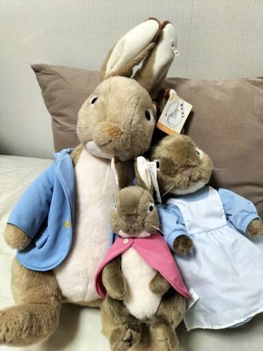 ピーターラビット　3体　ぬいぐるみ