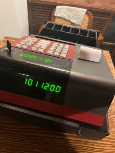 CASIO 電子レジスター NL-200 レッド