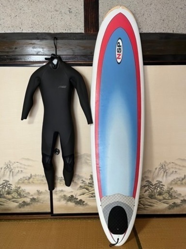 サーフィン セット ファンボード 
NSP 7'6 