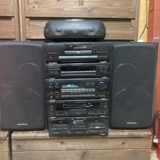 値下げしました！KENWOOD システムコンポ　ジャンク